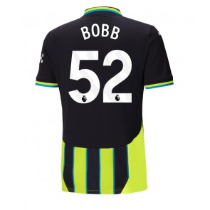 Manchester City Oscar Bobb #52 Gostujuci Dres 2024-25 Kratak Rukavima